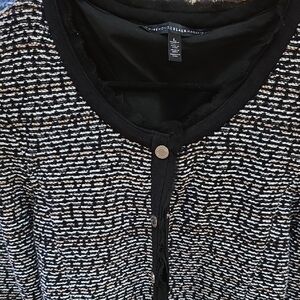 White House Black Market Textured Knit Cardigan